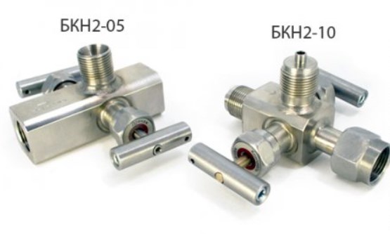 Блок клапанный для установки датчиков давления и манометров БКН1-04 Датчики давления #3