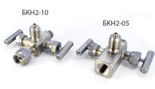 Блок клапанный для установки датчиков давления и манометров БКН2-18 Датчики давления #4