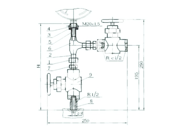 Устройства для установки приборов измерения давления по ОСТ 26.260.477-2001 Датчики давления